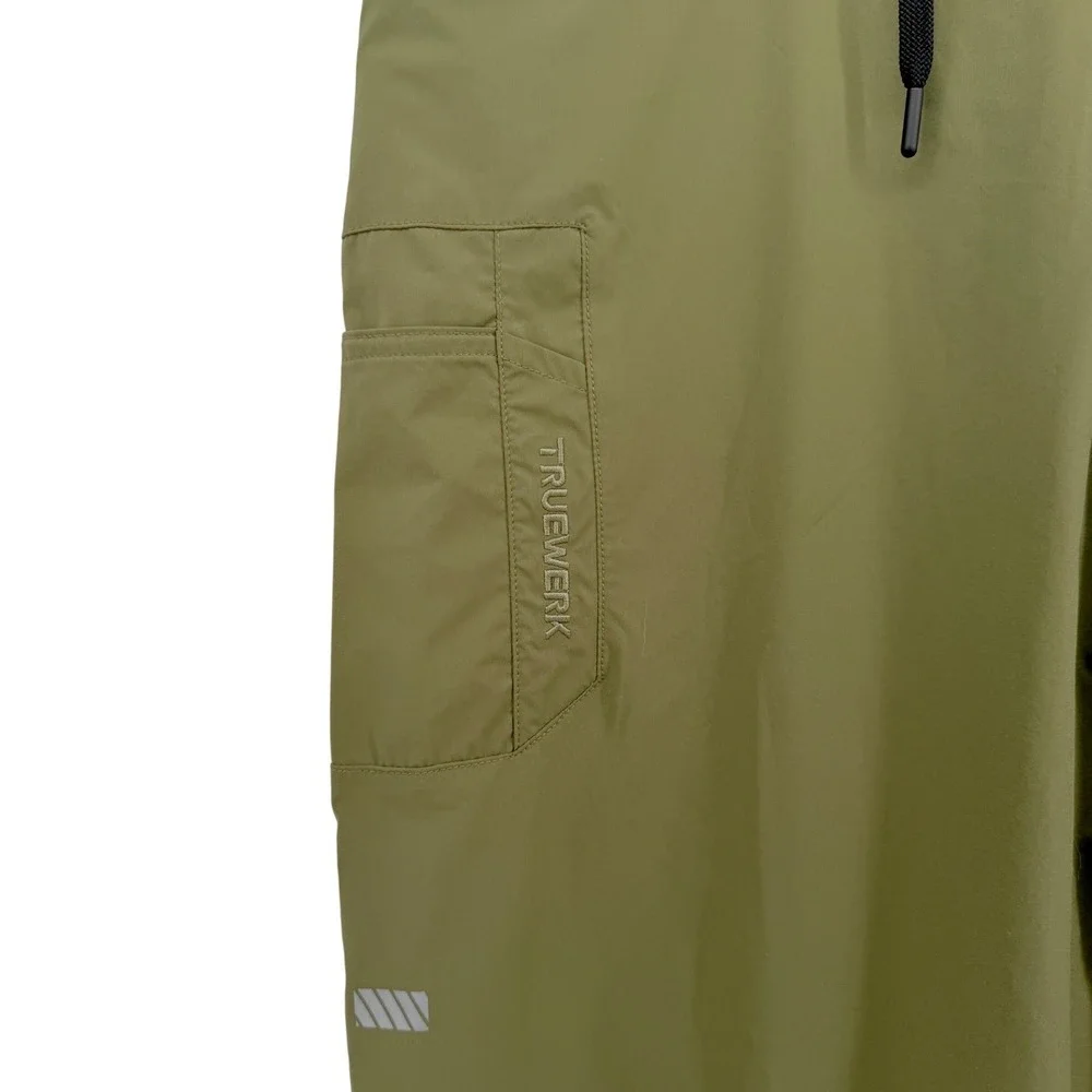 Truewerk Cloud Pant Mens 2XL Olive Green Lightweight Stretch Technical Workwear